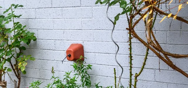 Winterizing spicket at a home in Saddle River, NJ.